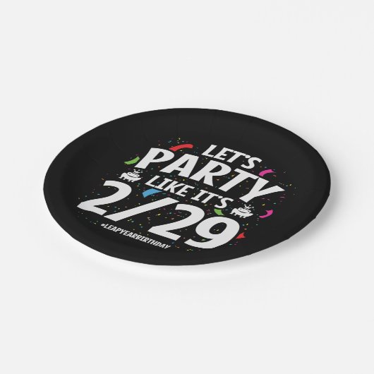 Assiettes En Carton Leap Year Leap Day Party 29th Birthday (Angle)