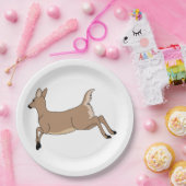 Assiettes En Carton Leaping Deer Animal (Fête)