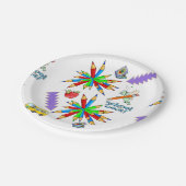 Assiettes En Carton L'école des plaques de papier est Cool (Angle)