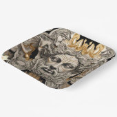 Assiettes En Carton "Légendes mythiques de Lore" (Angulaire)