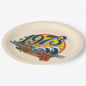 Assiettes En Carton légendes sont nées en 1973 (Angle)