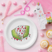 Assiettes En Carton Léggie Iceberg Laitue Poisson Salade Alimentation  (Fête)