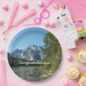 Assiettes En Carton Leigh Lake, parc national de Grand Teton (Fête)