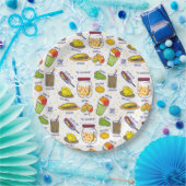 Assiettes En Carton L'El Salvador, plaques rôle amuse-gueule (Fête)