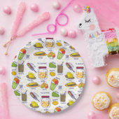 Assiettes En Carton L'El Salvador, plaques rôle amuse-gueule (Fête)