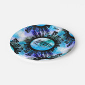 Assiettes En Carton L'élégance mystique dans le style urbain contempor (Angle)