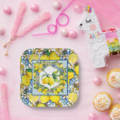 Assiettes En Carton Lemon Fresh (Fête)