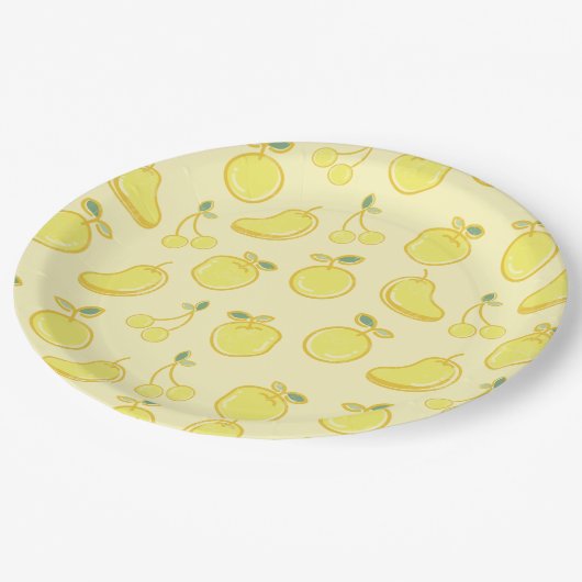 ASSIETTES EN CARTON LEMON GOODNESS (Angle)