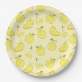 ASSIETTES EN CARTON LEMON GOODNESS (Devant)