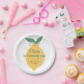 Assiettes En Carton Lemonade et transformation Un citron 1er anniversa (Fête)