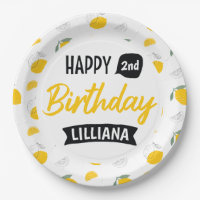 Lemonade Stand Happy Birthday Thème Personnalisé