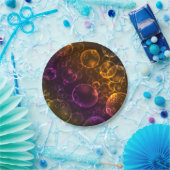 Assiettes En Carton Lentilles multicolores (Fête)