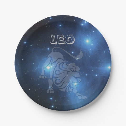 Assiettes En Carton Leo transparent (Devant)