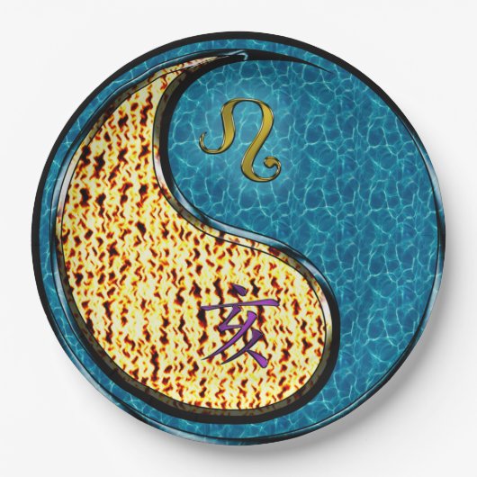 Assiettes En Carton Leo & Water Boar (Devant)