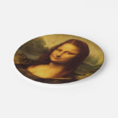 Assiettes En Carton Leonardo Da Vinci Mona Lisa Peinture d'Art (Angle)