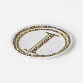 Assiettes En Carton léopard I (Angle)