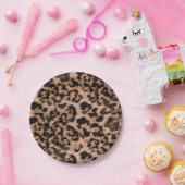 Assiettes En Carton Leopard - Imprimé animal (Fête)