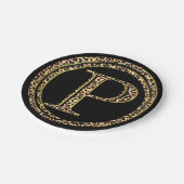 Assiettes En Carton Leopard P (Angle)