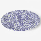 Assiettes En Carton Leopard Spot Motif (Angle)