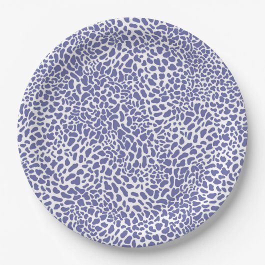Assiettes En Carton Leopard Spot Motif (Devant)