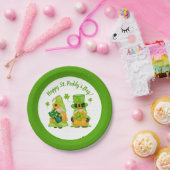 Assiettes En Carton Leprechaun Gnome Shamrock Bonne St. Paddy's Day (Fête)