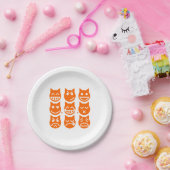 Assiettes En Carton Les 9 vies du chat Emoji (Fête)