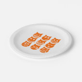 Assiettes En Carton Les 9 vies du chat Emoji (Angle)