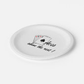 Assiettes En Carton Les accès au-dessus du reste (Angle)