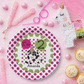 Assiettes En Carton Les animaux de ferme dentellent les plaques à (Fête)