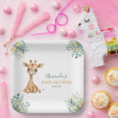 Assiettes En Carton Les animaux de la jungle sauvage (Fête)