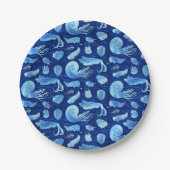 Assiettes En Carton Les animaux marins anciens : Trilobites, Anomaloca (Devant)