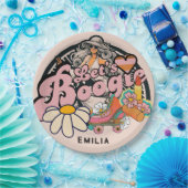 Assiettes En Carton Les années 70 Boogie Disco Dancing Bride Bachelore (Fête)