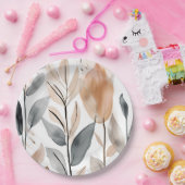 Assiettes En Carton Les botaniques de la nature (Fête)