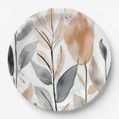 Assiettes En Carton Les botaniques de la nature (Devant)