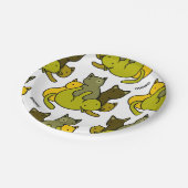 Assiettes En Carton Les chatons d'olive (Angle)
