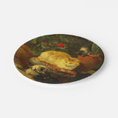 Assiettes En Carton Les chatons en jeu (Angle)