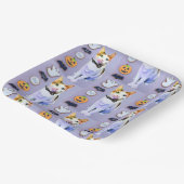 Assiettes En Carton Les cookies d'Halloween de Cléopâtre (Angulaire)