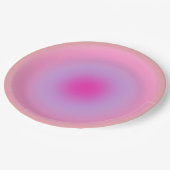 Assiettes En Carton Les Couleurs 01 Aura Orange Et Rose (Angle)