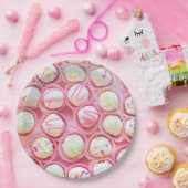 Assiettes En Carton Les délices de Cupcake (Fête)