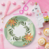 Assiettes En Carton Les délices floraux (Fête)