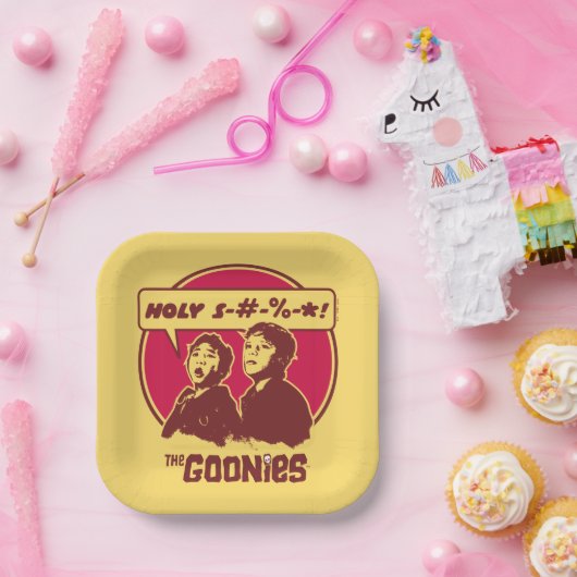 Assiettes En Carton Les données Goonies Expletive (Fête)