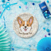 Assiettes En Carton Les étoiles de Pembroke Welsh Corgi Puppy Dog (Fête)