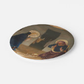 Assiettes En Carton Les Fêtes De La Nativité (Angle)