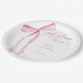 Assiettes En Carton Les filles veulent juste tourner un cou rose 1er a (Angle)