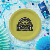 Assiettes En Carton Les fléchettes de pub classiques (Fête)