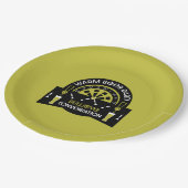 Assiettes En Carton Les fléchettes de pub classiques (Angle)