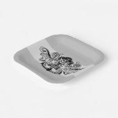 Assiettes En Carton Les Goonies "Never Say Die" Pirate Ancre Badge (Angulaire)