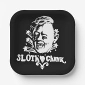 Assiettes En Carton Les Goonies "Sloth ♥ Chunk" (Recto)