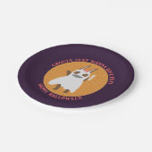 Assiettes En Carton Les Gouls Veux Juste Avoir Un Amusant Bignon Ghost (Angle)