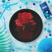 ASSIETTES EN CARTON LES GOUTTES DE PLUIE SUR SE SONT LEVÉES (Fête)